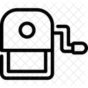 Bleistiftspitzer Bleistiftschneider Werkzeug Symbol