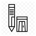 Bleistiftspitzer Symbol
