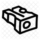 Bleistiftspitzer Bleistiftspitzer Anspitzer Symbol