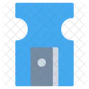 Bleistiftspitzer Bleistiftspane Scharf Symbol