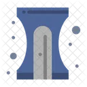 Bleistiftspitzer Anspitzer Bleistiftschneider Symbol