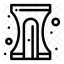 Bleistiftspitzer Anspitzer Bleistiftschneider Symbol
