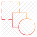 Blend Shapes Geometrical Shapes Icon