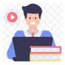 Blended Learning  Icon