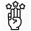 Blessing hand  Icon