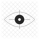 Eye Tracking Pupillometrie Auge Symbol