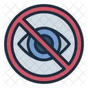Blind Hospital No Eye Icon
