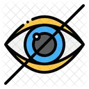 Blindness Visual Impairment Eye Conditions Icon