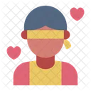 Blind Date Dating Love Icon