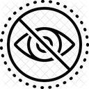 Blind Eye Blindness Icon