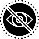 Blind Eye Blindness Icon