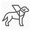 Blindenhund  Symbol