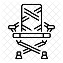 Blindenstuhl Faltbar Tragbar Symbol