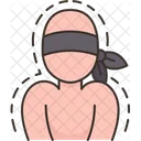 Blindfolded Captured Victim Icon