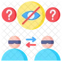 Blinding Clinical Trials Double Icon