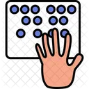 Blindness Blind Braille Icon