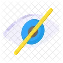 Blindness No Eye No Vision Icon
