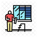 Blinds Fiting  Icon