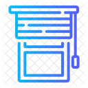 Blinds Furniture And Household Interior Icon
