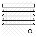 Blinds Household Window Icône