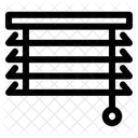 Blinds Household Window Icône