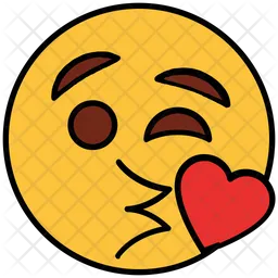 Blink Love Emoji Icon