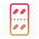Pills Oval X Icon