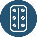 Blister Pack Capsules Drugs Icon