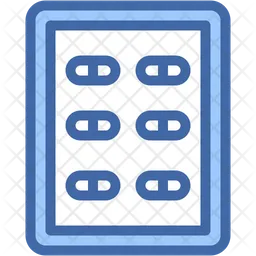 Blister Pack  Icon
