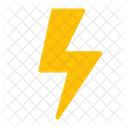 Blitz Sturm Energie Symbol