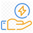 Hand Symbol Energie Symbol