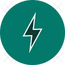 Blitz Knopf Icon