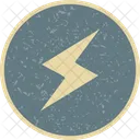 Blitz Knopf Symbol