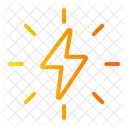 Blitz Energie Kraft Symbol