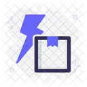 Blitzverkauf Blitz Box Symbol