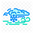 Blizzard Natural Phenomena Icon