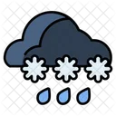 Blizzard Rain Icon