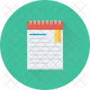 Bloc De Notas Notas Jotter Icon