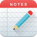 Bloc De Notas Notas Lapiz Icon