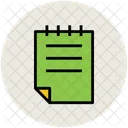 Bloc De Notas Escritura Pad Icono