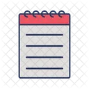 Bloc De Notas Notas Bloc Icono