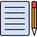 Bloc de notas  Icono
