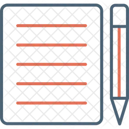 Bloc de notas  Icono