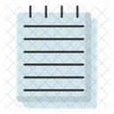 Bloc De Notas Icono