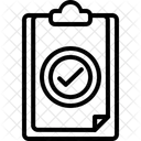 Bloc De Letras Oficina Almohadilla Icono