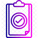 Bloc De Letras Oficina Almohadilla Icono