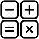 Mathematiques Bloc Comptabilite Icône