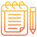 Bloc-notes  Icône