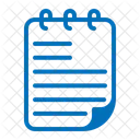 Bloc-notes  Icône