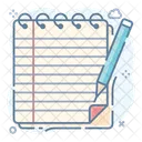Devoirs Paperasse Devoir Icône